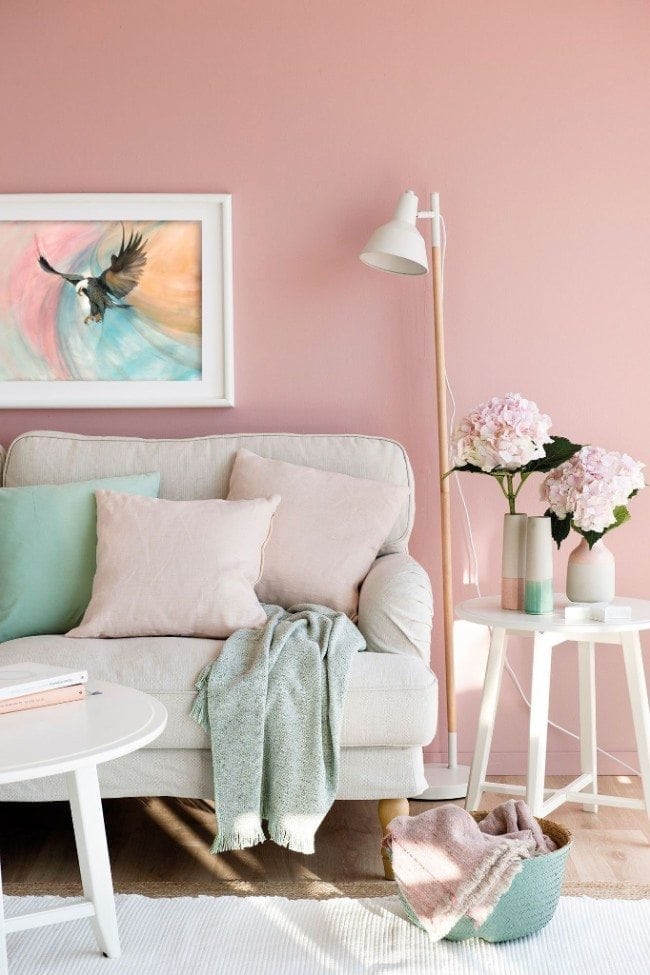 Millennial-pink 70+ Outdated Decorating Trends and Ideas Coming Back in 2022