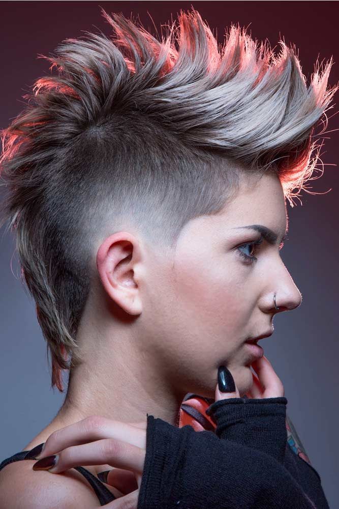 Old-school-Punk-hair-style.-1 70+ Outdated Hairstyle Ideas Coming Back in 2021