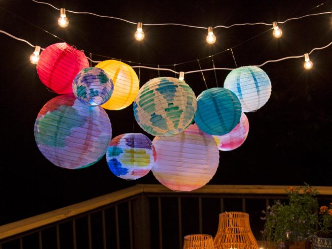 Paper Lanterns 70+ Hottest Marriage Anniversary Decoration Ideas at Home - 73