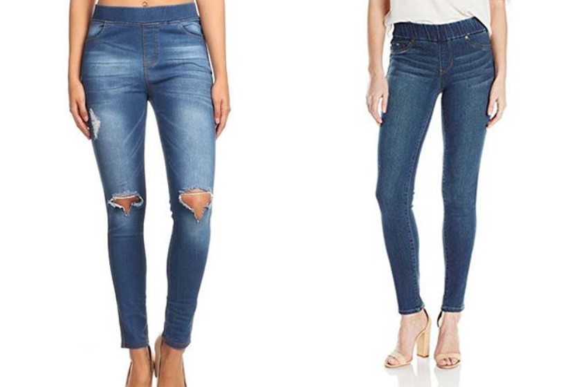 Putting super stretchy jeans Biggest 10 Fashion Mistakes Instantly Age You - 22