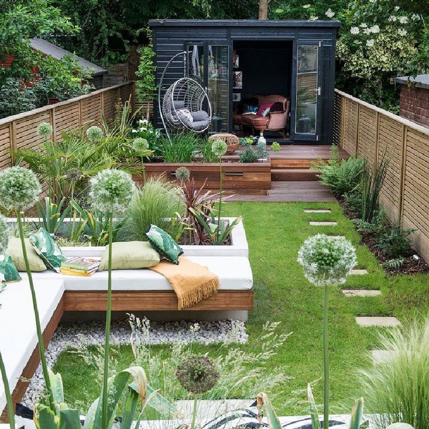 100+ Surprising Garden Design Ideas You Should Not Miss 56 Screening zoning 100+ Surprising Garden Design Ideas You Should Not Miss - 51 Garden Design Ideas