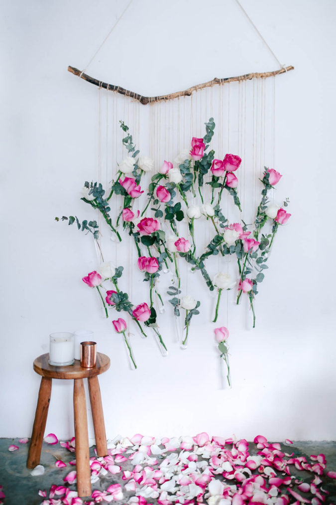 70+ Hottest Marriage Anniversary Decoration Ideas at Home 54 Special romantic flowers. 4 70+ Hottest Marriage Anniversary Decoration Ideas at Home - 54