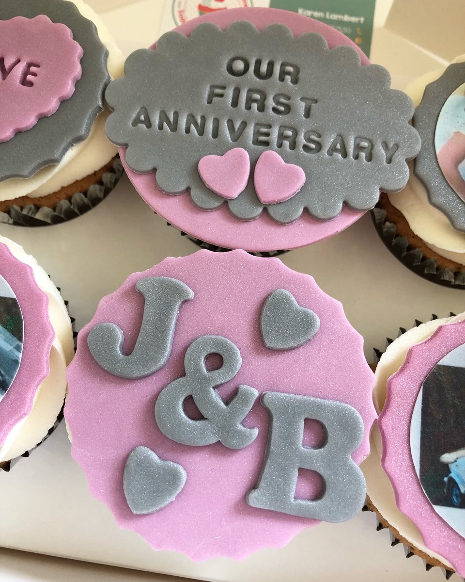 cupcake toppers 2 70+ Hottest Marriage Anniversary Decoration Ideas at Home - 23