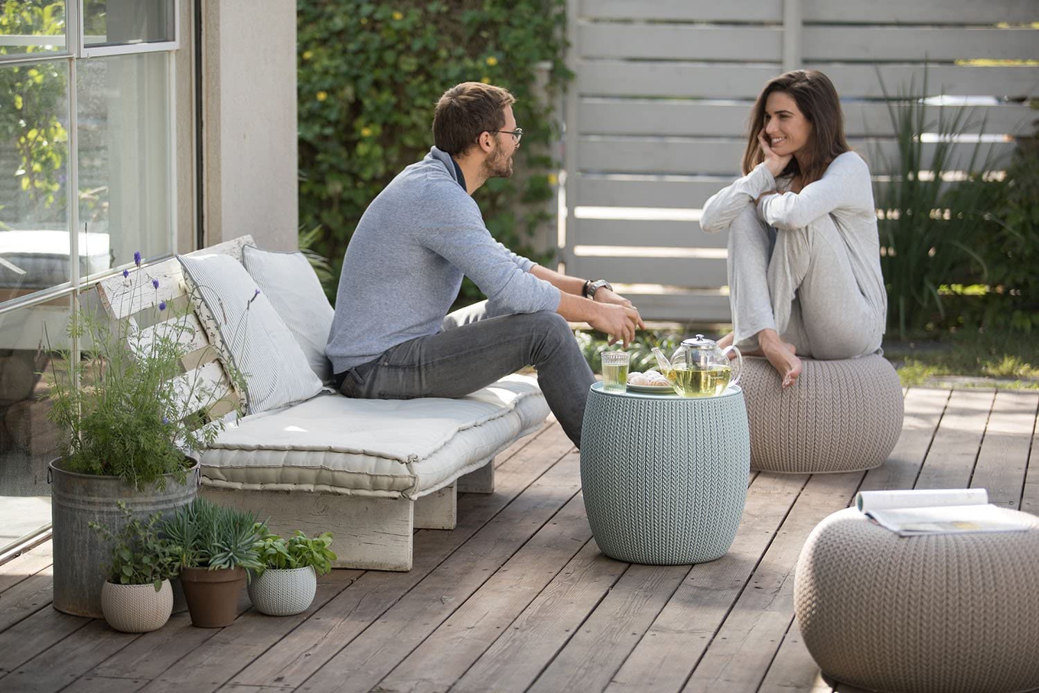 Keter-Urban-Knit-1 15 Unique Furniture Designs for Outdoor Small Spaces