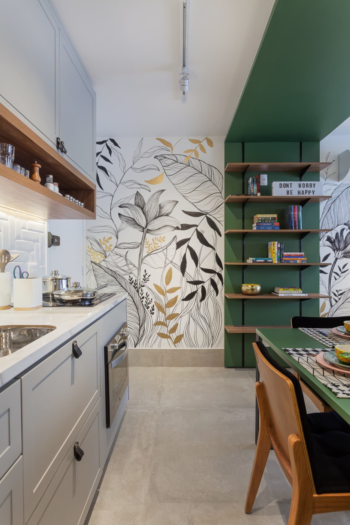 Innovative Ideas for Kitchen Wallpaper Design  DesignCafe