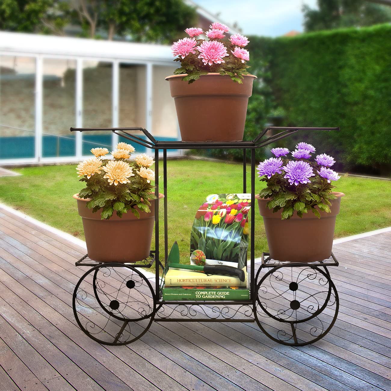 Sorbus Garden flower display. 15 Unique Furniture Designs for Outdoor Small Spaces - 30