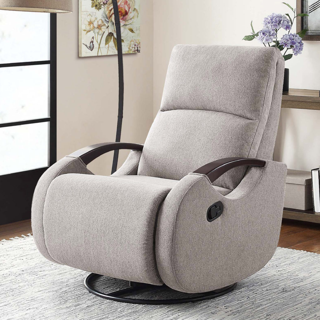 Swivel and glider chair scaled e1612721447278 +110 Unique Living Room Furniture Pieces That Amaze Everyone - 47