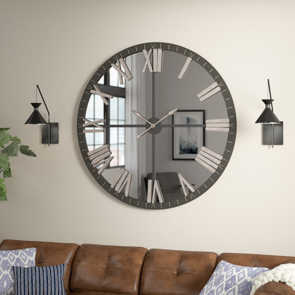 Wall Clock. +110 Unique Living Room Furniture Pieces That Amaze Everyone - 1