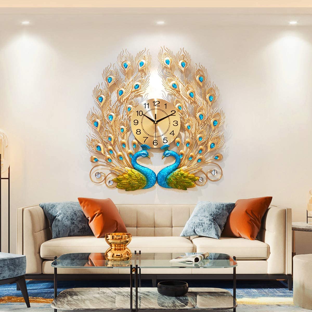 Wall Clock. 2 +110 Unique Living Room Furniture Pieces That Amaze Everyone - 7
