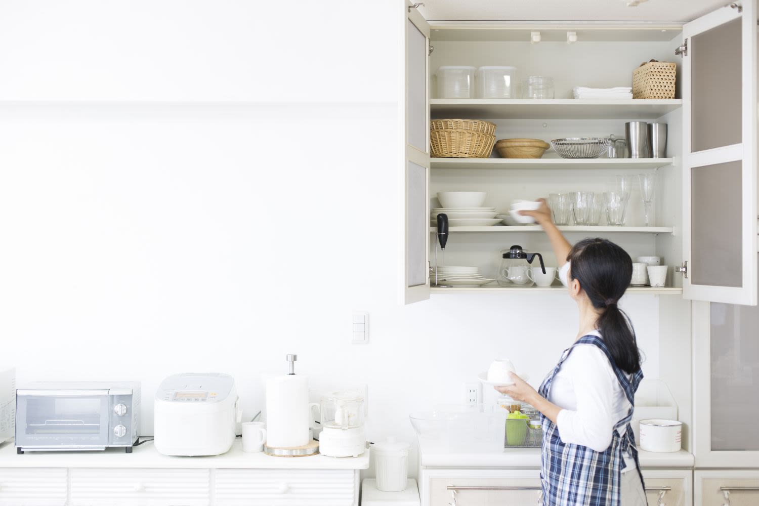 cabinet 80+ Unusual Kitchen Design Ideas for Small Spaces - 19
