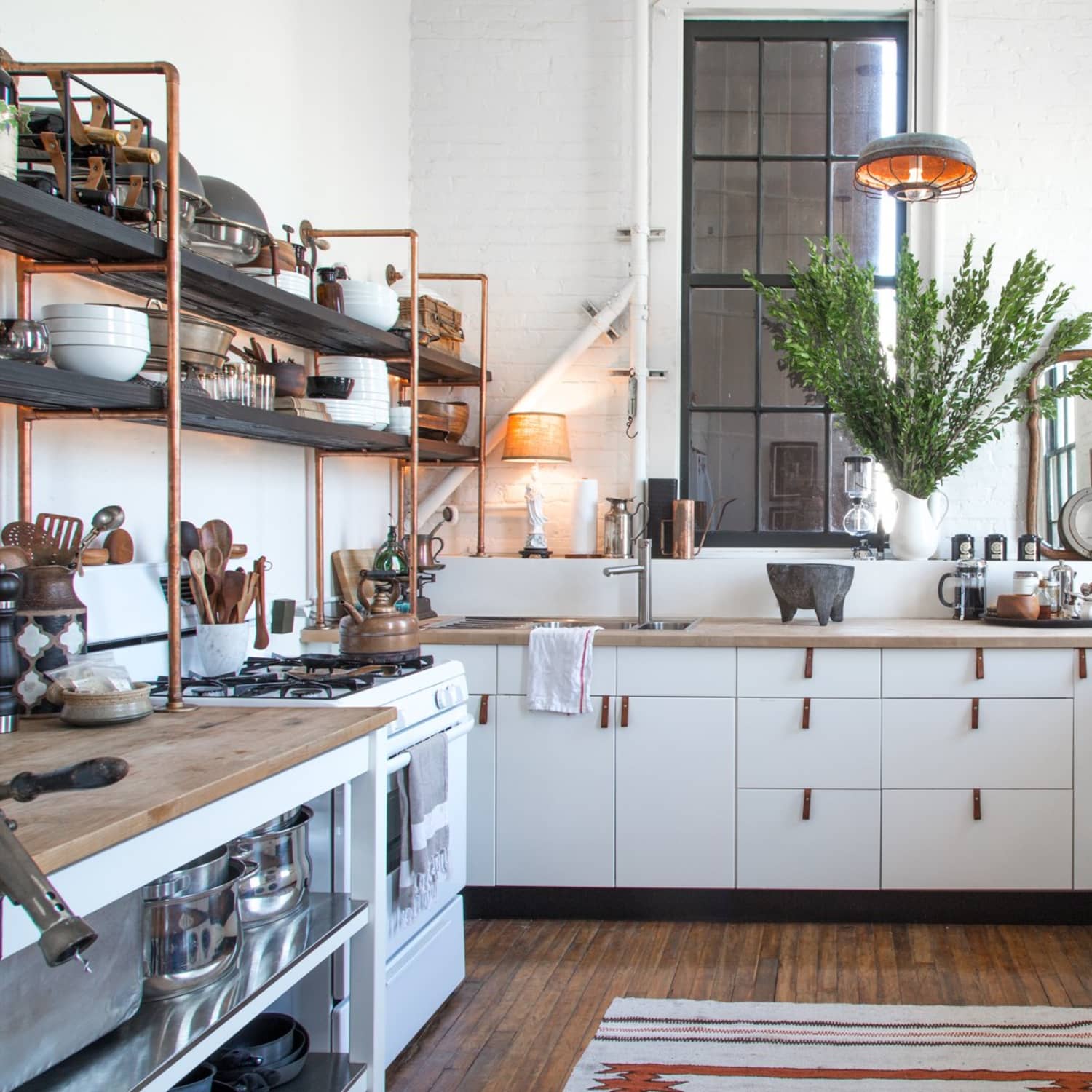 80+ Unusual Kitchen Design Ideas for Small Spaces 27 copper pipes. 80+ Unusual Kitchen Design Ideas for Small Spaces - 27