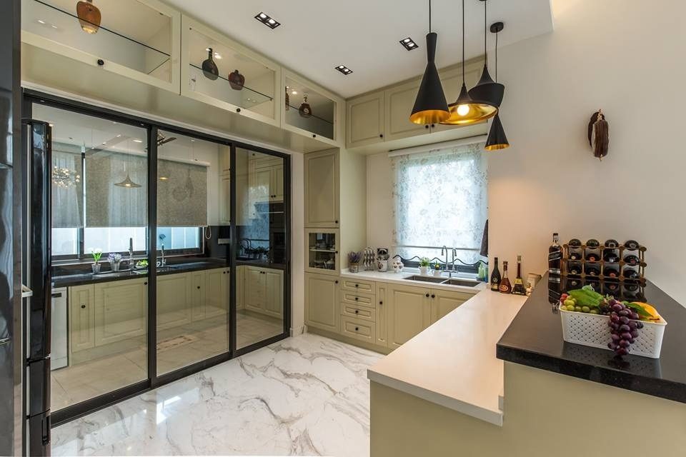 80+ Unusual Kitchen Design Ideas for Small Spaces 32 glass doors . 80+ Unusual Kitchen Design Ideas for Small Spaces - 32
