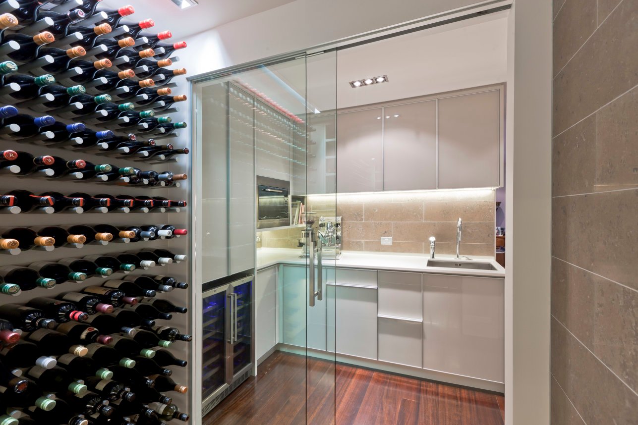 80+ Unusual Kitchen Design Ideas for Small Spaces 33 glass doors 80+ Unusual Kitchen Design Ideas for Small Spaces - 33