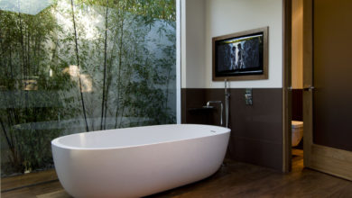 nature in bathroom. 2 Best +60 Ideas to Enhance Your Bathroom’s Luxuriousness - 11