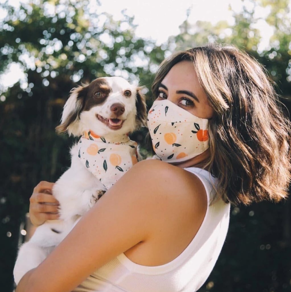 Bandana-and-facemask-for-twinning. 10 Unique Luxury Gifts for Dogs That Amaze Everyone