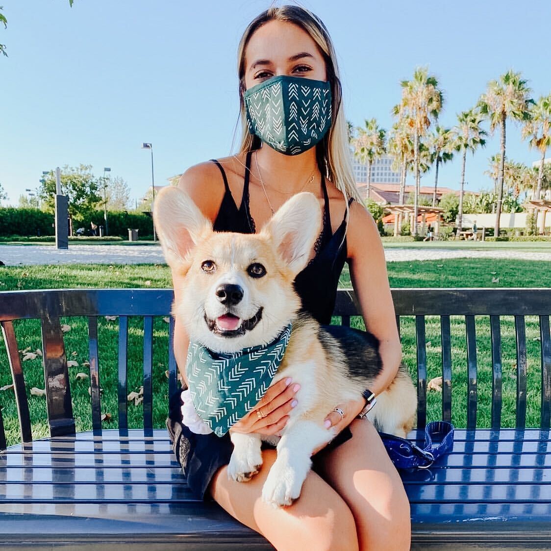Bandana-and-facemask-for-twinning 10 Unique Luxury Gifts for Dogs That Amaze Everyone