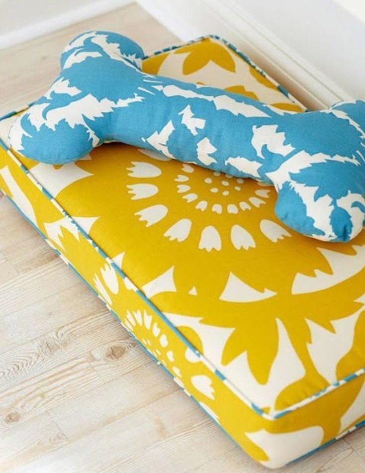 Colorful bed.. 1 +80 Adorable Dog Bed Designs That Will Surprise You - 8
