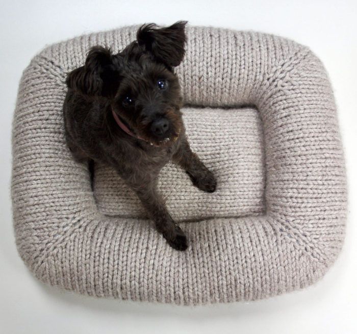 Crochet-Pillow.-1 +80 Adorable Dog Bed Designs That Will Surprise You
