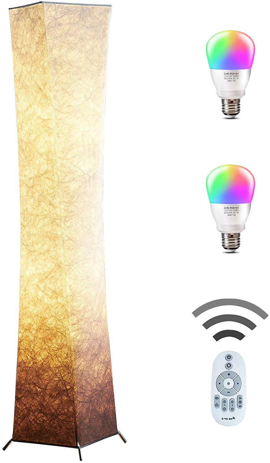15 Unique Artistic Floor Lamps to Light Your Bedroom 2 Floor Lamp CHIPHY 61 RGB Standing Lamp 15 Unique Artistic Floor Lamps to Light Your Bedroom - 2