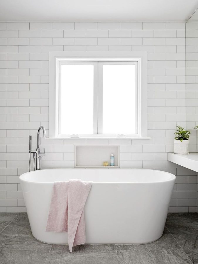 Freestanding-Bathtub-675x900 Best +60 Ideas to Enhance Your Bathroom’s Luxuriousness