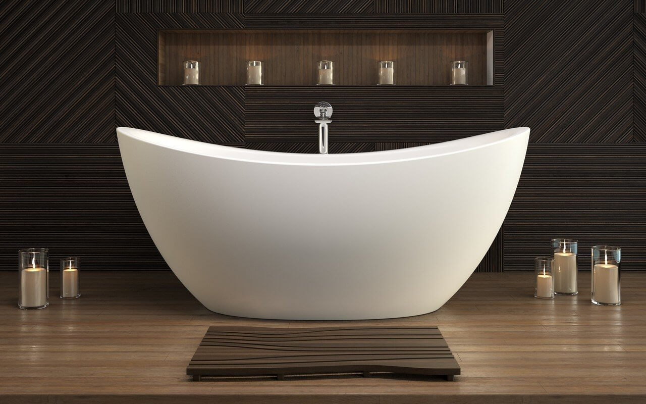 Freestanding-Bathtub.-1 Best +60 Ideas to Enhance Your Bathroom’s Luxuriousness