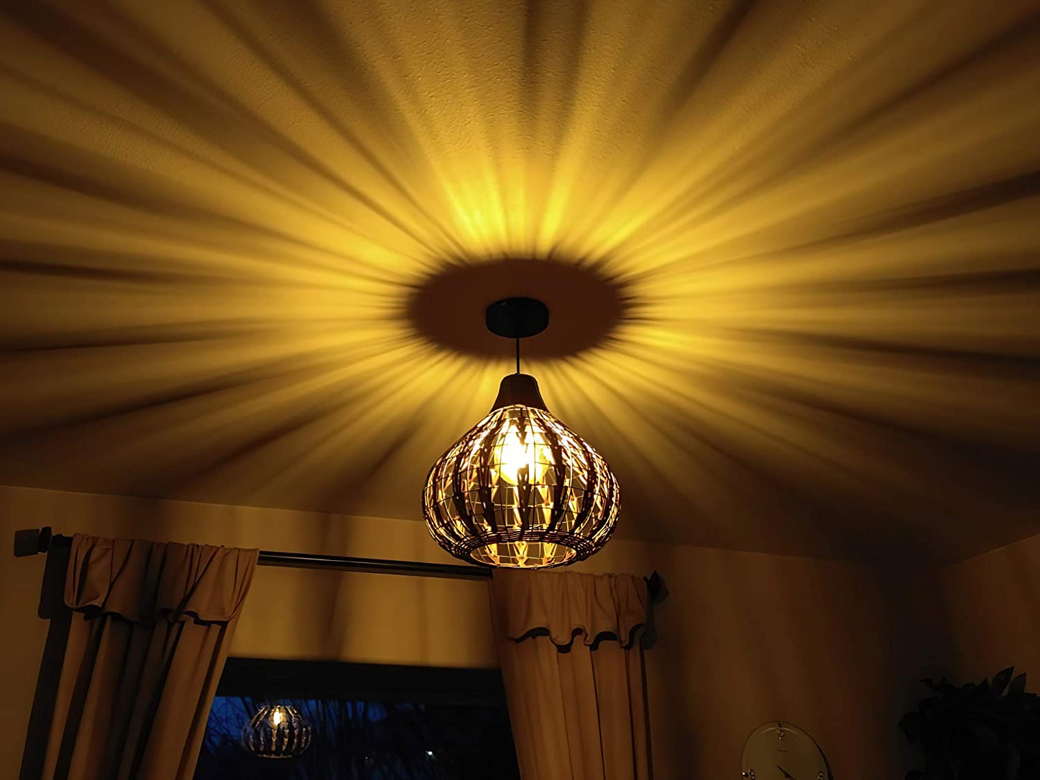 Handmade-Natural-Rattan-Lamp-Shade-1 10 Unique & Wonderful Lampshade Ideas