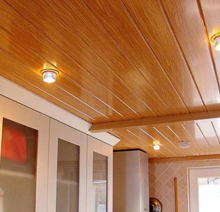 PVC ceiling. 1 +70 Unique Ceiling Design Ideas for Your Living Room - 27