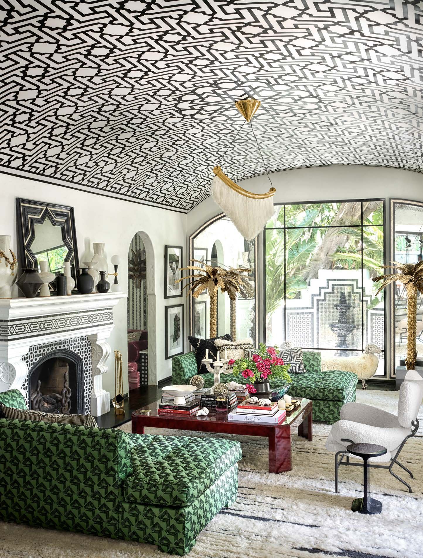 Patterned. +70 Unique Ceiling Design Ideas for Your Living Room
