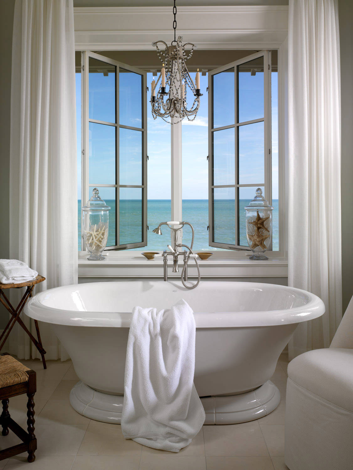 Sea View 1 Best +60 Ideas to Enhance Your Bathroom’s Luxuriousness - 45
