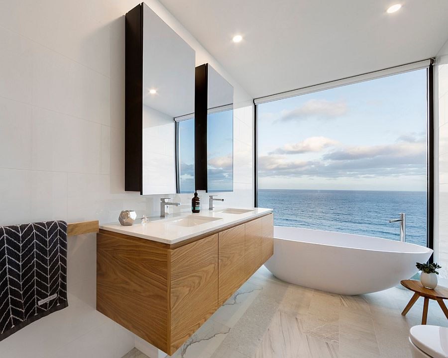 Sea-View. Best +60 Ideas to Enhance Your Bathroom’s Luxuriousness