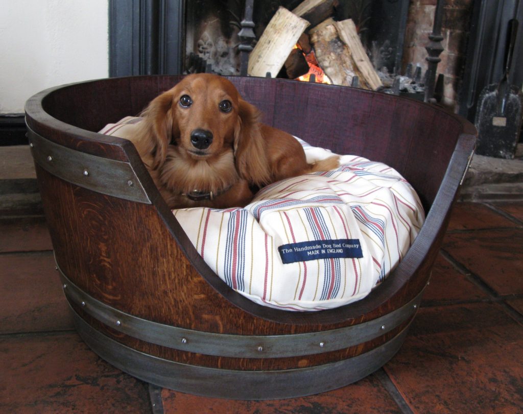 Wine-barrel-bed.-1024x811 +80 Adorable Dog Bed Designs That Will Surprise You