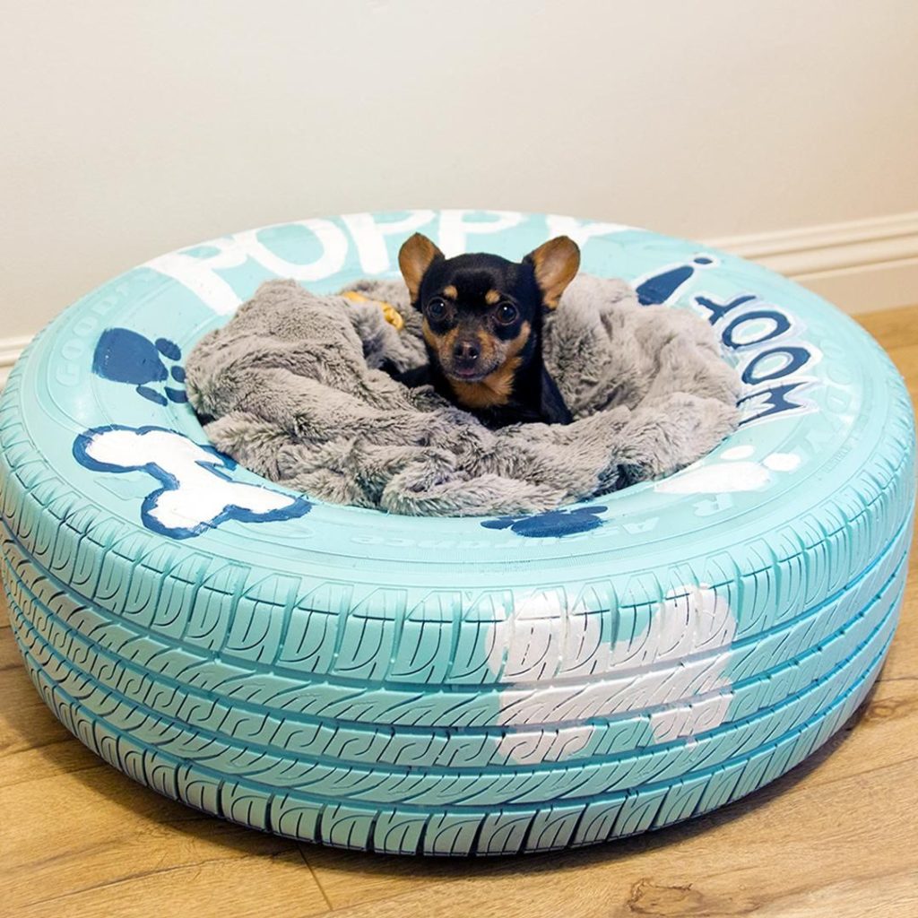 bed-tire-1024x1024 +80 Adorable Dog Bed Designs That Will Surprise You