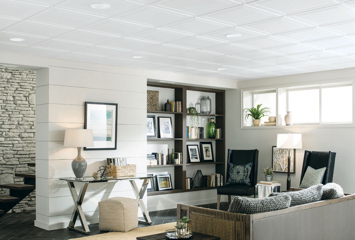tiles 1 +70 Unique Ceiling Design Ideas for Your Living Room - 24