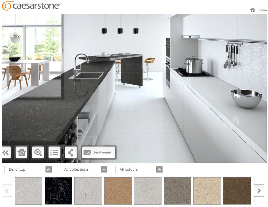 Caesarstone Visualizer app 10 Best Online Interior Design Apps - 2