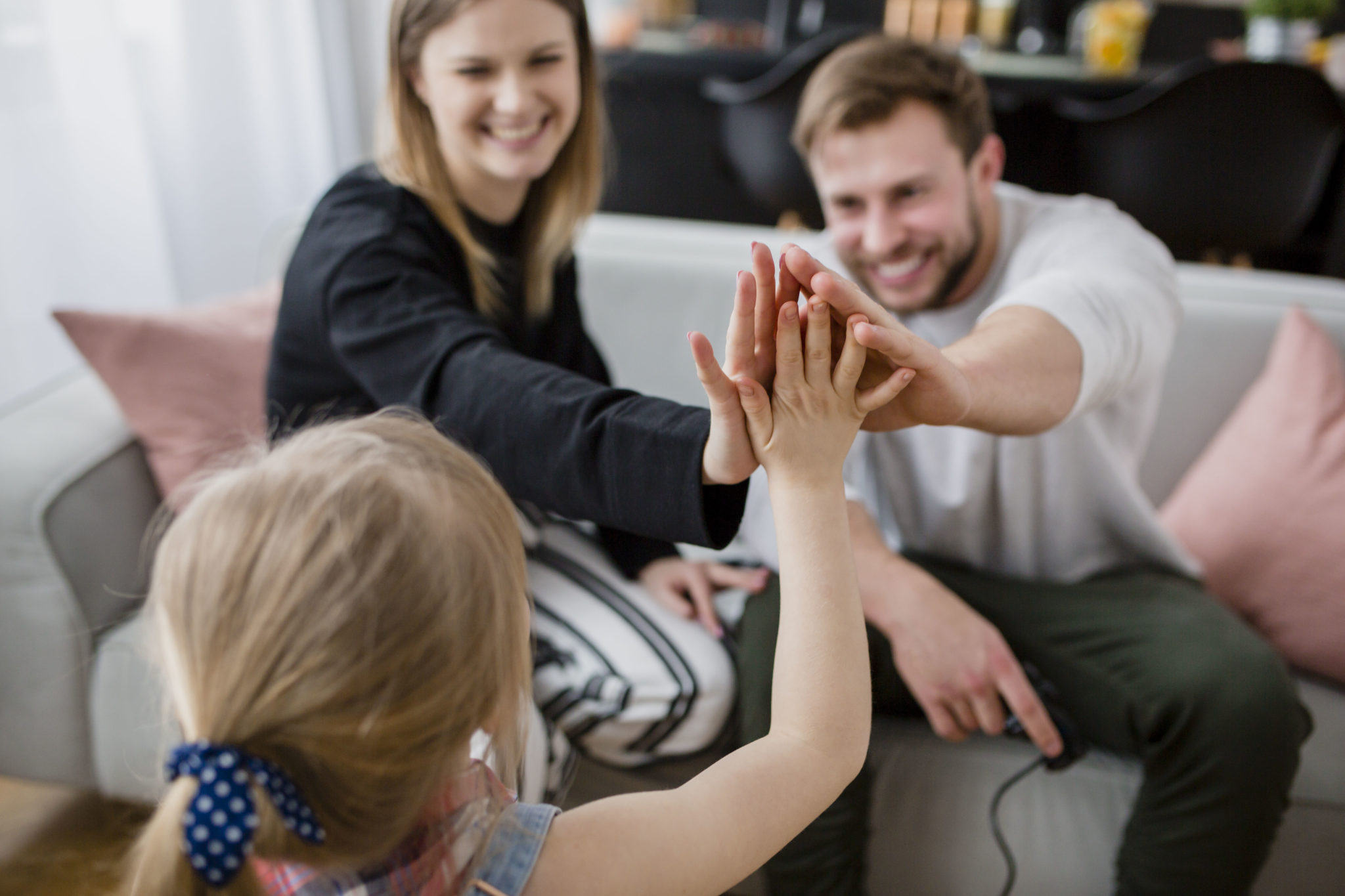 parents and their child How to Protect Your Child from Identity Theft - 6