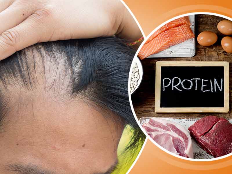 protein for a healthy hair The Connection Between a Healthy Diet And Luscious Hair - 5