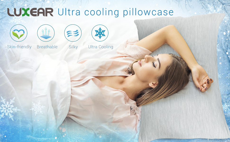 Buy Luxear Arc-Chill Cooling Bedding for Hot Sleepers 6 Luxear Arc chill Cooling Pillowcases. Buy Luxear Arc-Chill Cooling Bedding for Hot Sleepers - 4