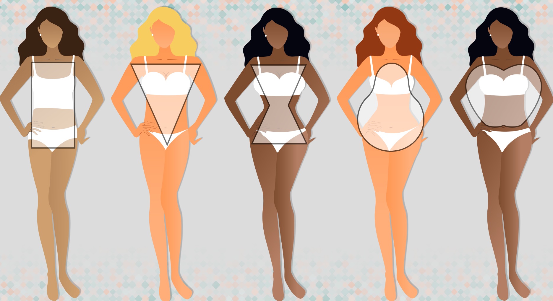 body types 1 10 Secrets of Dressing According to Body Type - 1