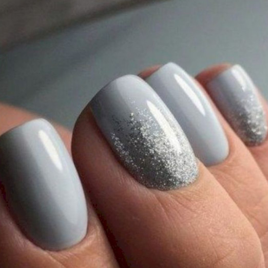 Grey Nail Colors for Grey-Haired Ladies