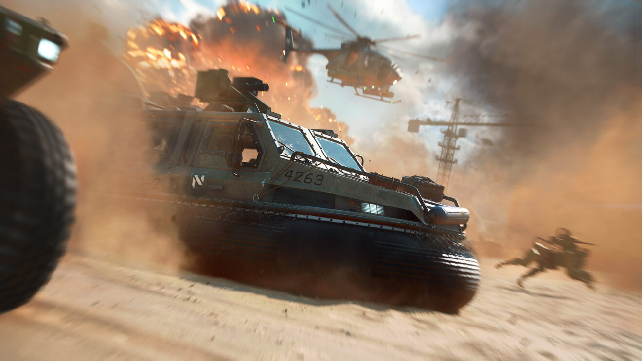 weapons and vehicles in Battlefield 2042