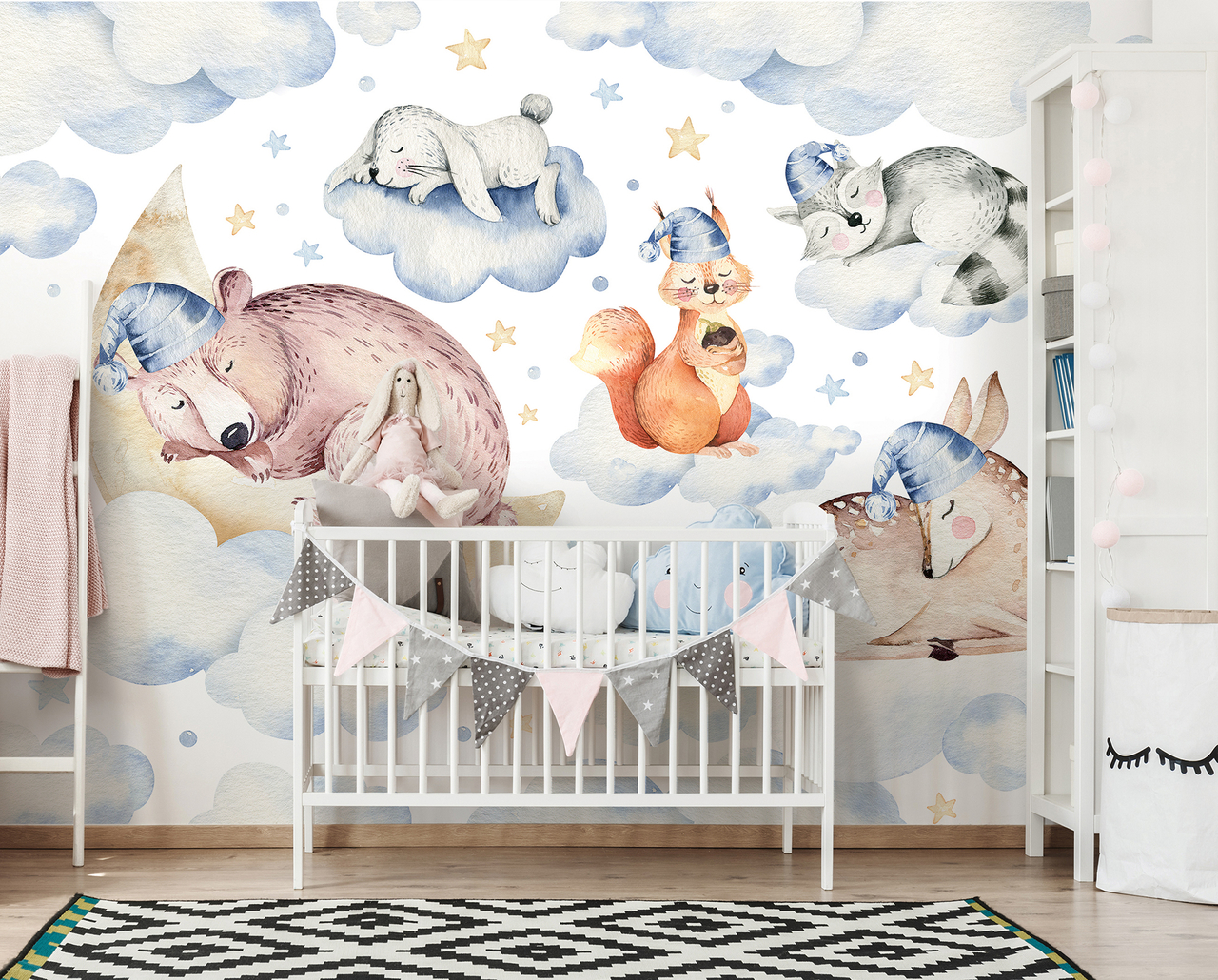 animals-Wallpapers-prints 10 Cute Ways to Use Removable Wallpaper for Your Kid’s Bedroom