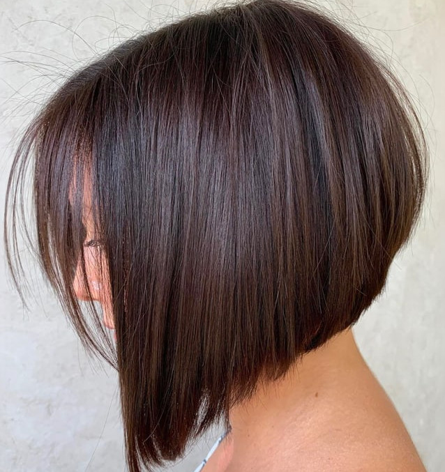 Edgy Line Bob with Layers