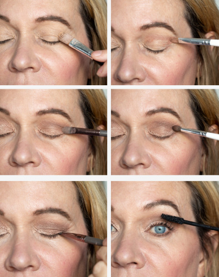 eye makeup on mature skin