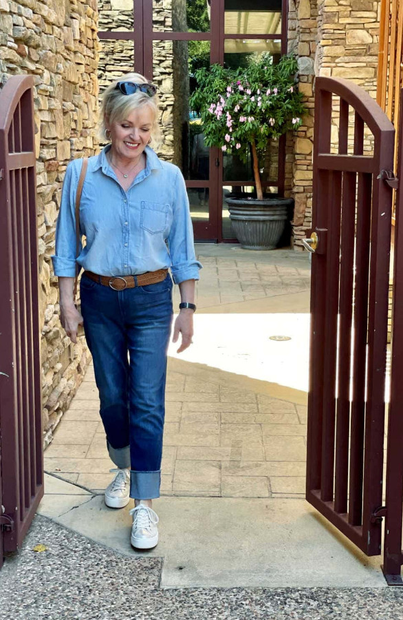 fashionable over 50 jeans