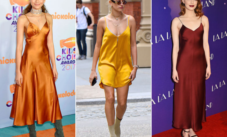Slip Dresses 1 60+ Fashionable '90s Ladies Outfit Ideas That Come Back - Fashion Magazine 41
