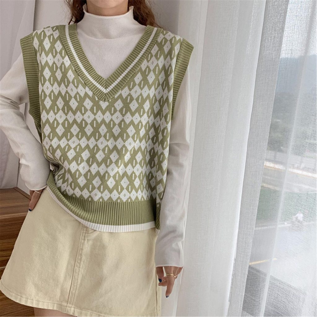Sweater-Vest.-1024x1024 60+ Most Fashionable '90s Outfit Ideas For Ladies That Are Coming Back in 2022