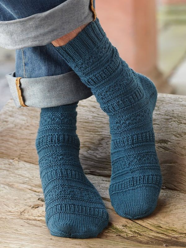 Textured-Striped-Ribbing-socks The Craziest Fashion Sock Trends for 2022