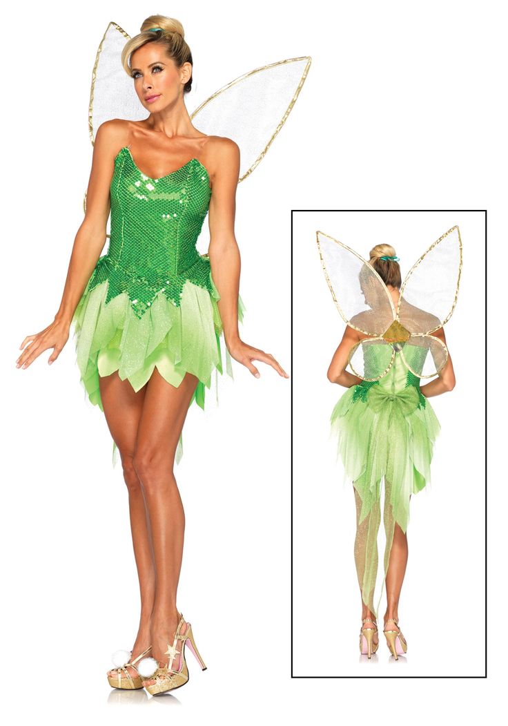 Tinkerbell. 3 50+ Cutest Disney Inspired Outfit Ideas for Girls - 23