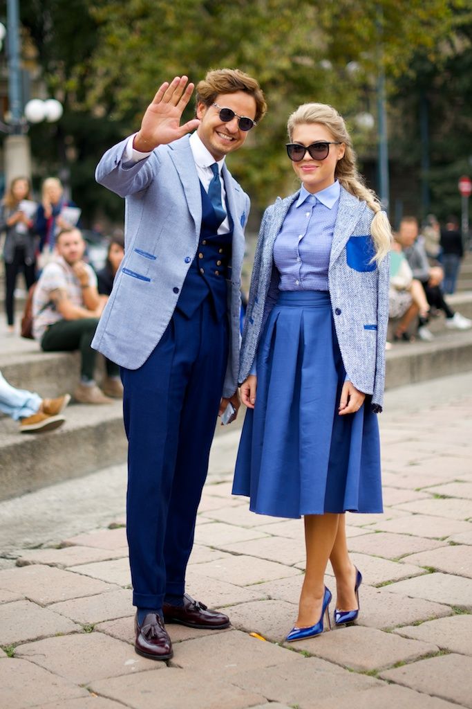50+ Stylish Formal Matching Outfits for Couples 30 couple matching 1 50+ Stylish Formal Matching Outfits for Couples - 26