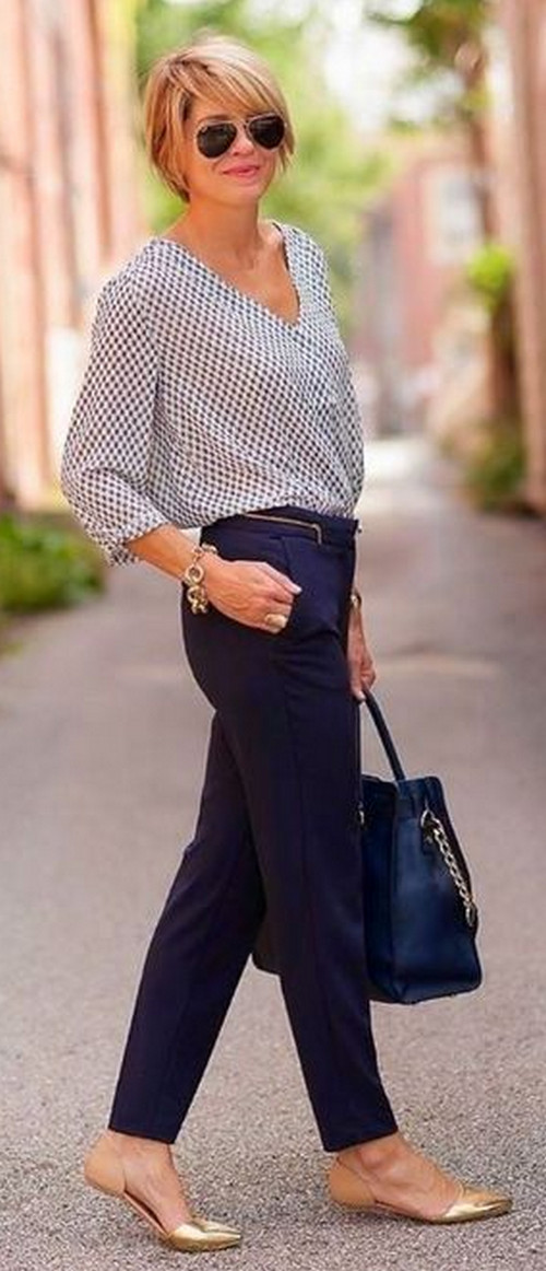work outfit ideas for women over 50